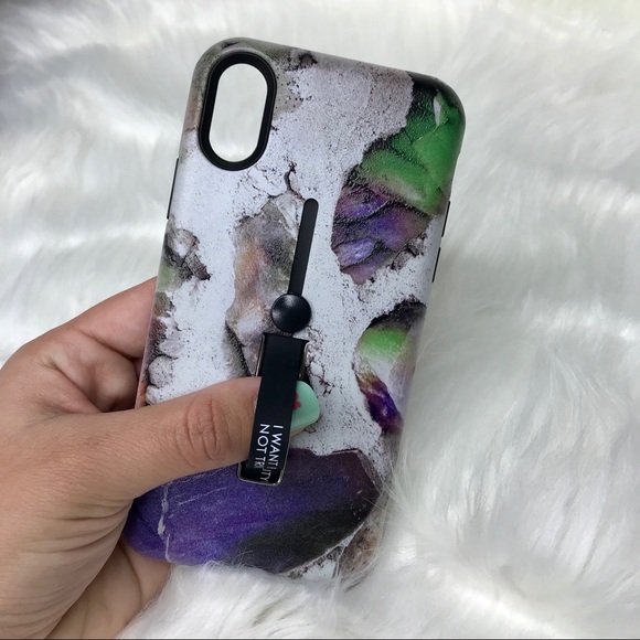 📲iPhone X & 7/8 PLUS multicolor Marble phone case - Picture 6 of 8